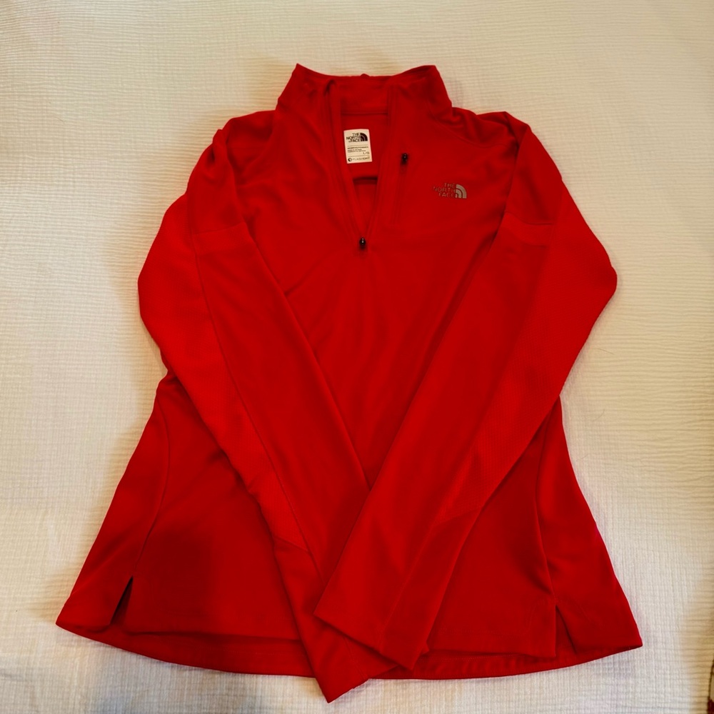 The North Face Women's salmon Pullover Top-flash dry